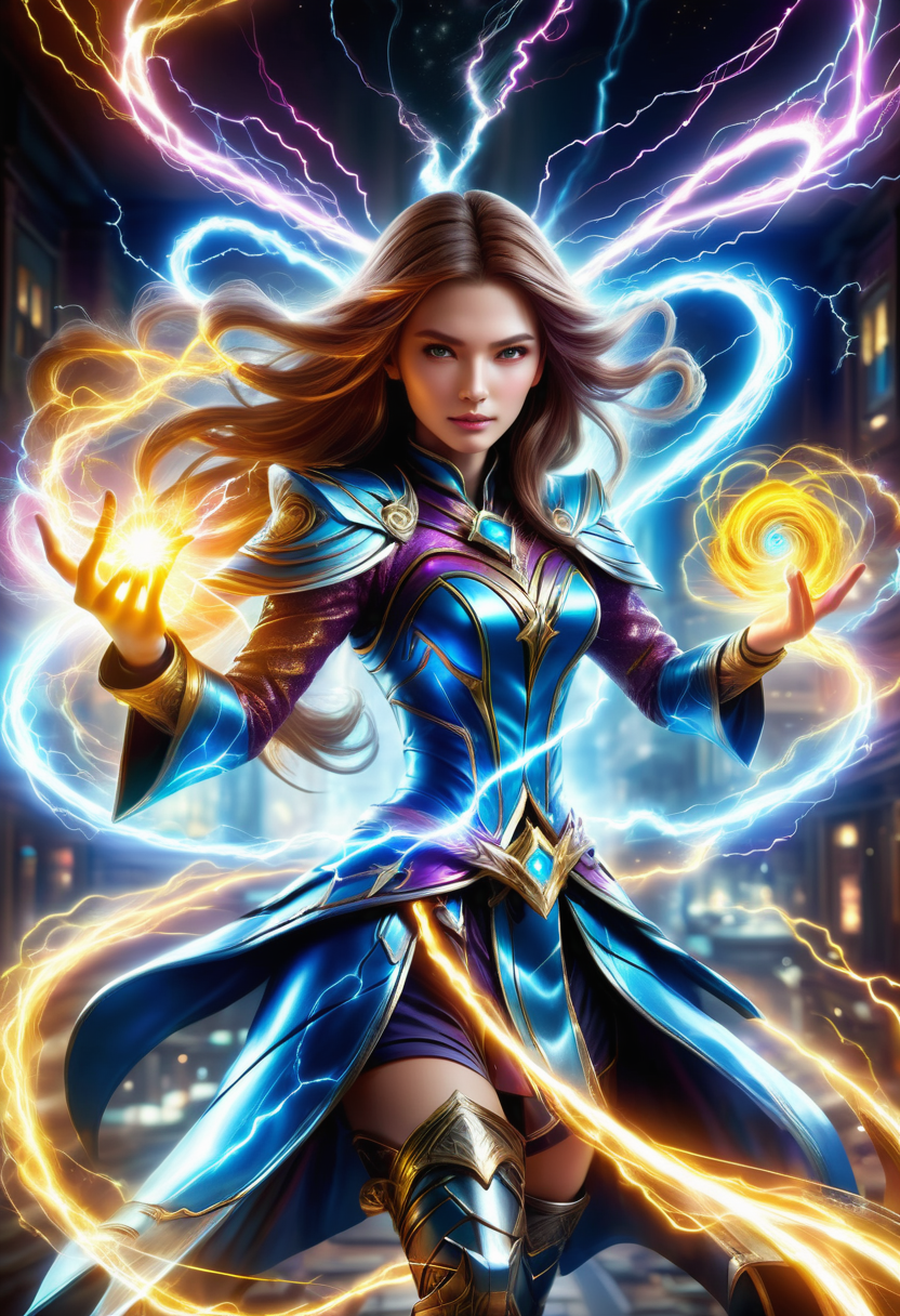 00303-[number]-1900540317-hyper detailed masterpiece, dynamic, awesome quality, a female magical woman casting electricity DonMM4g1cXL magic  _lora_DonMM4.png